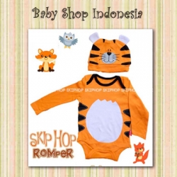 Romper Bayi Jumpsuit Bayi Kostum Bayi Tiger  large